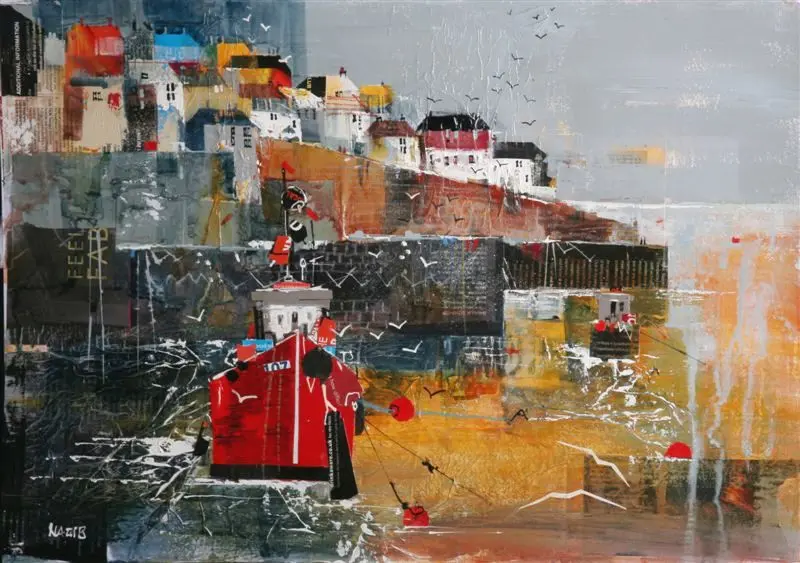 Nagib Karsan - ebbing tide, mevagissey